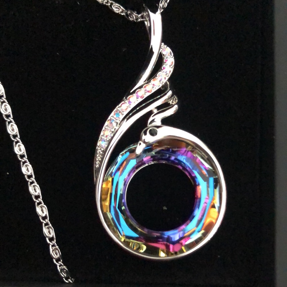 Nirvana of Phoenix Swarovski Crystal Necklace NEW